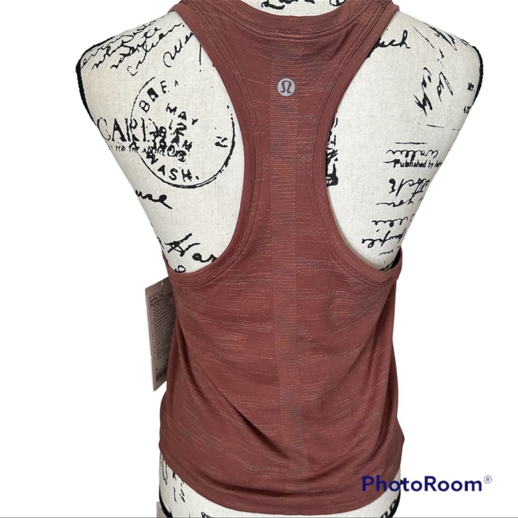 Lululemon Swiftly Tech Racerback Tank Top 2.0 Race Length Size 10 Chac/Wamu
